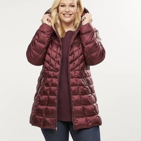 lane bryant packable puffer jacket
